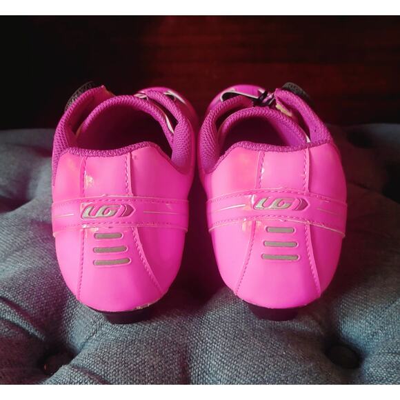 Louis Garneau Peloton Women's Cycling Shoes Pink/Ruby EU 41 US 9.5 - Picture 5 of 5